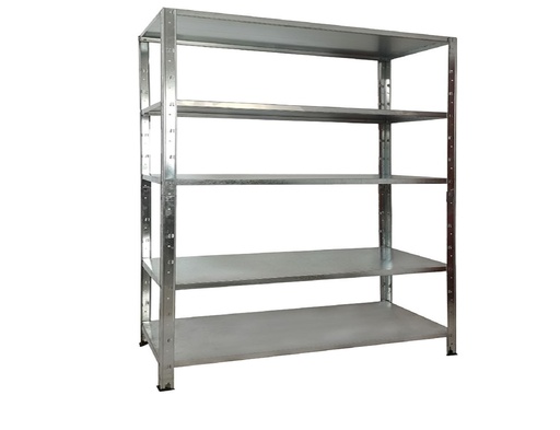 [ME19010040.5] Metal Rack Easy 190x100x40 5 legborden Galva 70kg