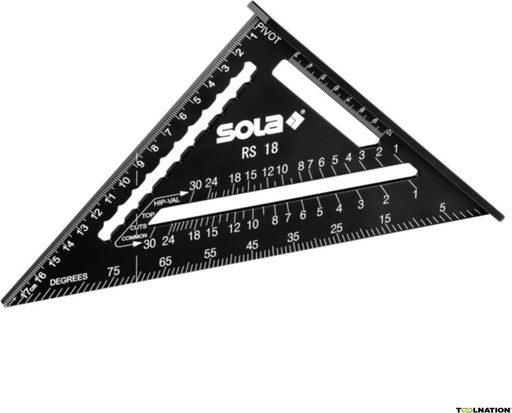 [SOL56160201] Sola RS30 Metrische Winkelhaak 30 cm zwart – 56160201