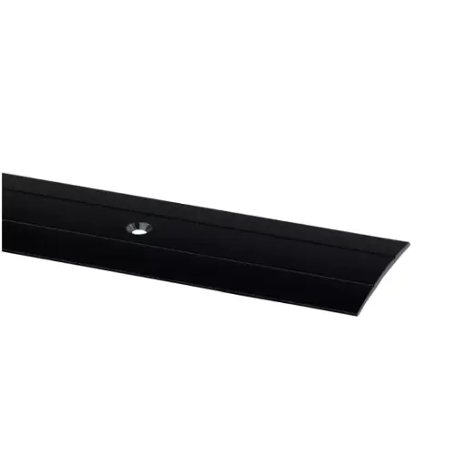 [123122140] Overgangsprofiel Gelijkvloers Zwart Schroef 38mm 95cm 