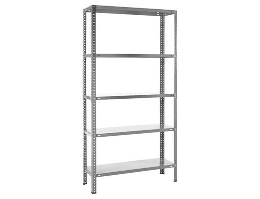 [M131N] METALEN REK 180X90X30 5B Zwart