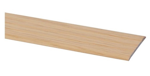 [123122126] Overgangsprofiel Zelfklevend Gelijkvloers Licht Eiken 35mm 95cm 