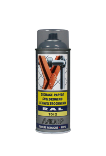 [07018] MOTIP INDUSTRIAL LAK HOOGGLANS RAL 7012 BASALT GRIJS 400ML