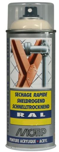 [07039] MOTIP INDUSTRIAL LAK HOOGGLANS RAL 7039 KWARTS GRIJS 400ML