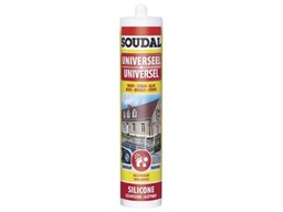 [102246] SOUDAL SILICONE UNIVERSEEL TRANSPARANT 300ML