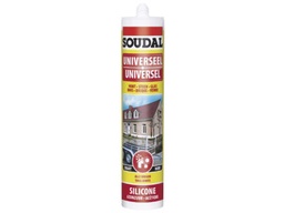 [102249] SOUDAL SILICONE UNIVERSEEL ZWART 300ML