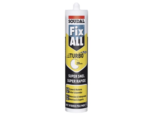 [121923] SOUDAL FIX ALL TURBO WIT 290ML