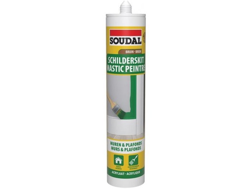 [102265] SOUDAL SCHILDERSKIT TEAK (BRUIN)  300ML