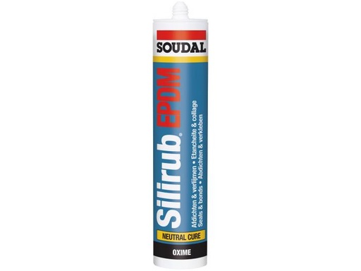 [112501] SOUDAL SILIRUB EPDM ZWART 310ML