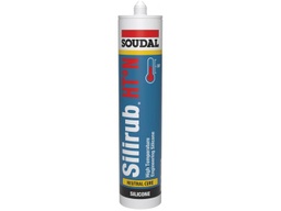 SOUDAL SILIRUB HT-N HITTEBESTENDIG ZWART 310ML