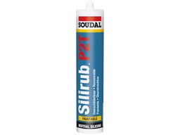 SOUDAL SILIRUB P2T TRANSPARANT 310ML