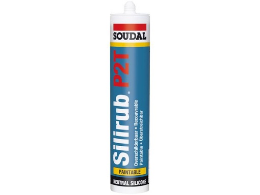 SOUDAL SILIRUB P2T TRANSPARANT 310ML
