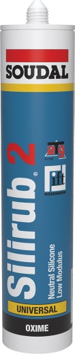 [102384] SOUDAL SILIRUB 2 TRANSPARANT 310ML