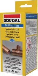 [100002] SOUDAL STEEL SYNTHETISCH STAAL125ML