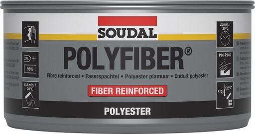 [103433] SOUDAL POLYFIBER POLYESTER 1KG