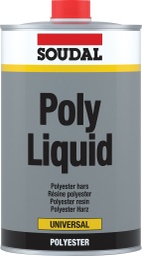 [103438] SOUDAL POLY LIQUID POLYESTER 1KG