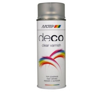 [1654] MOTIP DECO VERNIS ZIJDEGLANS SPUITBUS  400ml