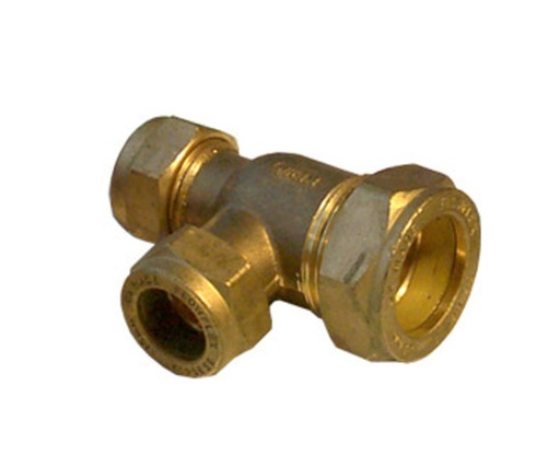 [B09168] Knelfitting t-stuk 3x klem Ø15 - Ø12 - Ø15