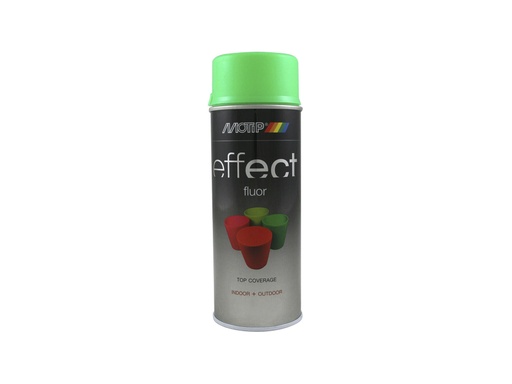 [302304] MOTIP DECO EFFECT FLUO GROEN SPUITBUS 400ML